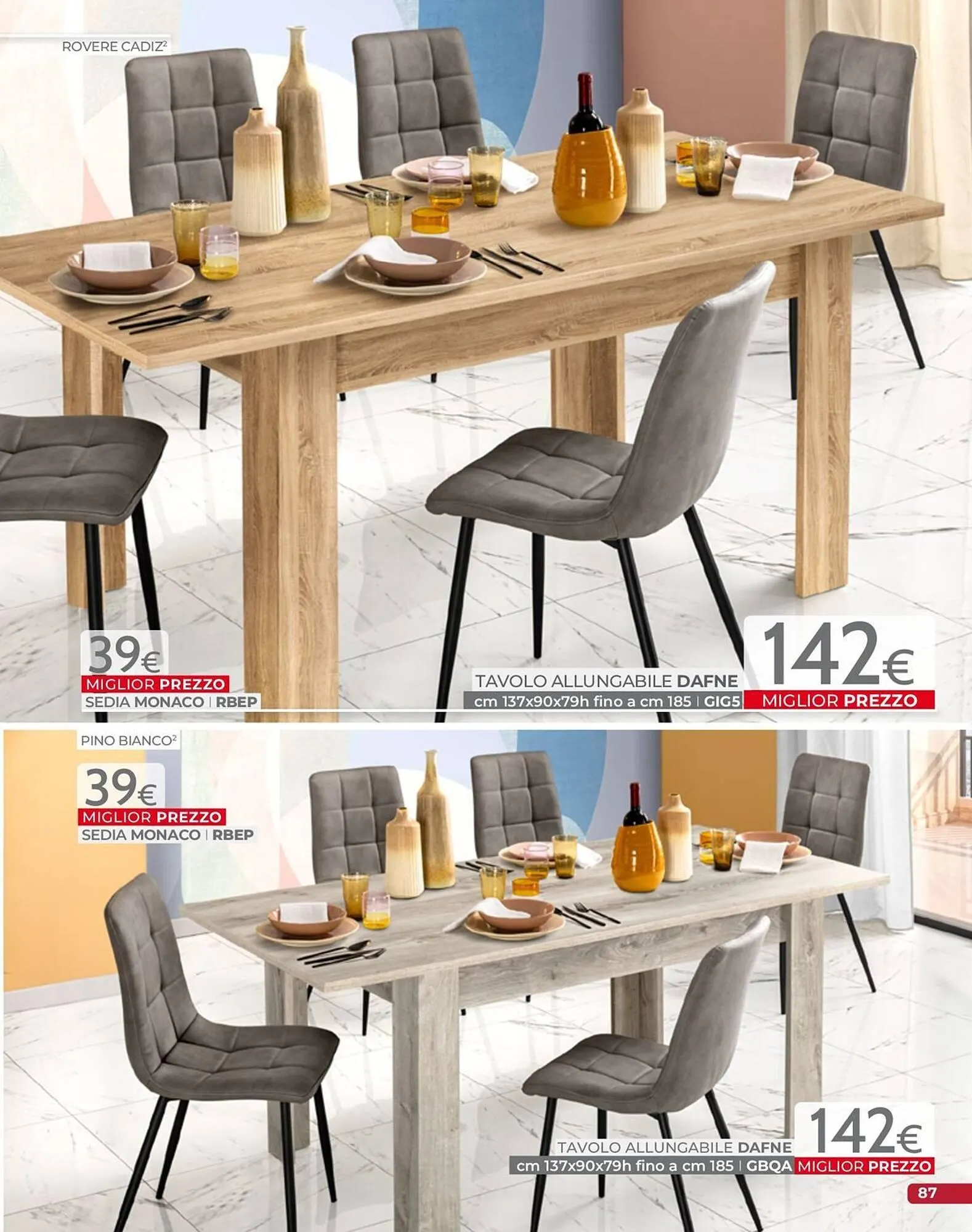 volantino Mondo Convenienza da 1 settembre a 31 dicembre di 2025 - Pagina del volantino 89