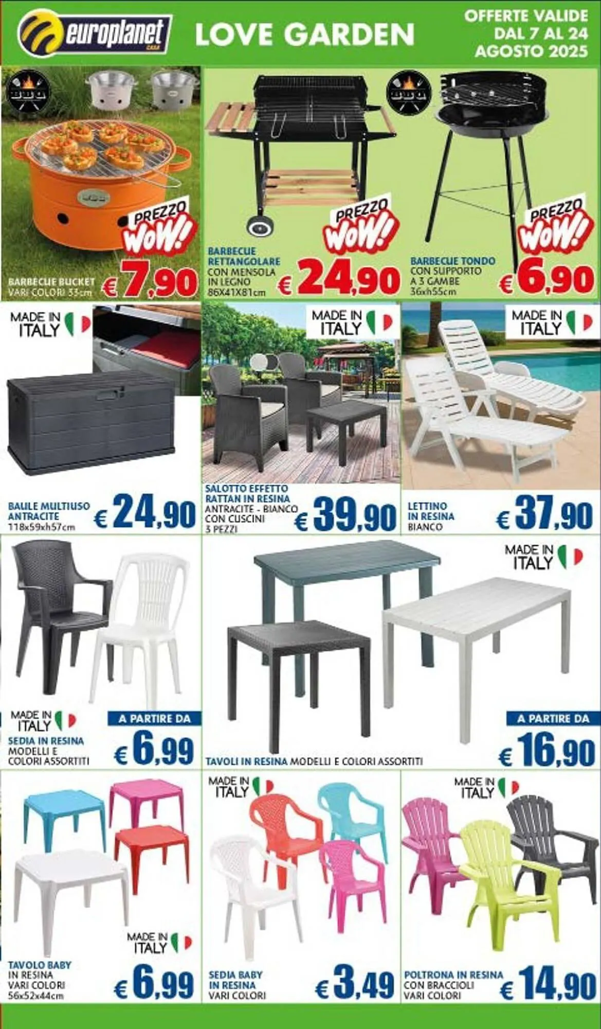 Volantino Europlanet Casa da 7 agosto a 24 agosto di 2025 - Pagina del volantino 13