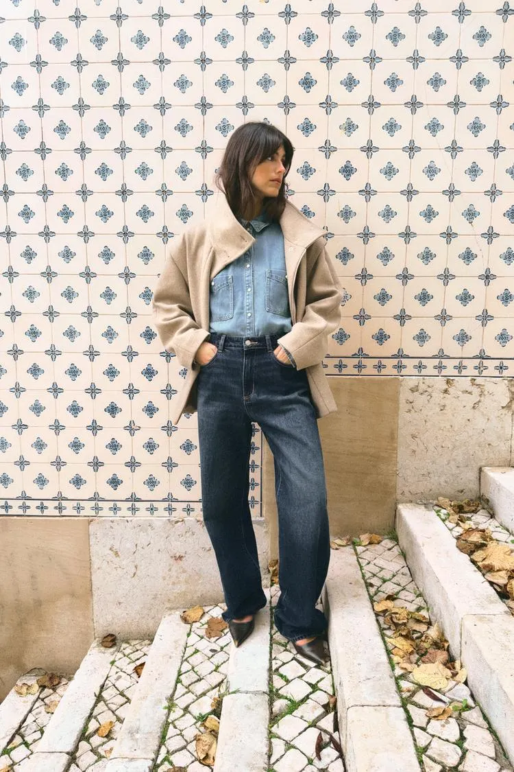 CAPPOTTO CORTO MISTO LANA COLLO ALTO