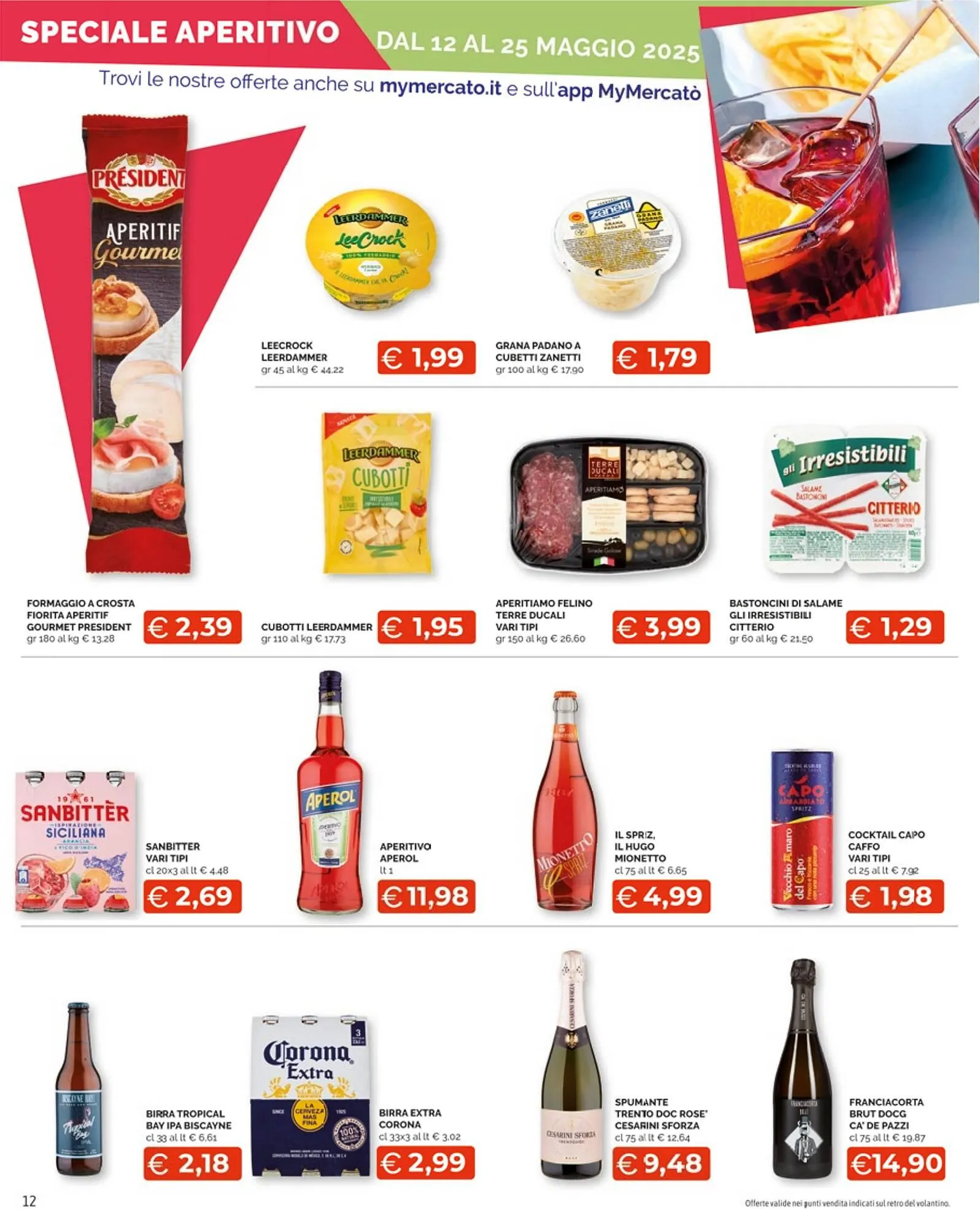 Volantino Mercatò Extra da 12 maggio a 25 maggio di 2025 - Pagina del volantino 12