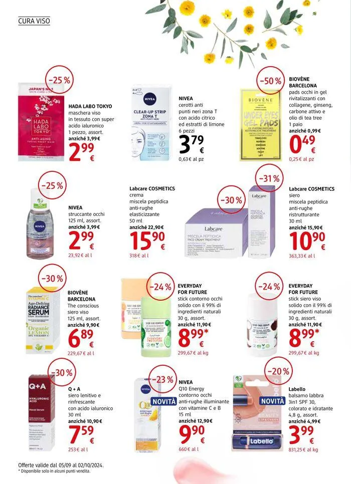 Journal da 5 settembre a 2 ottobre di 2024 - Pagina del volantino 6