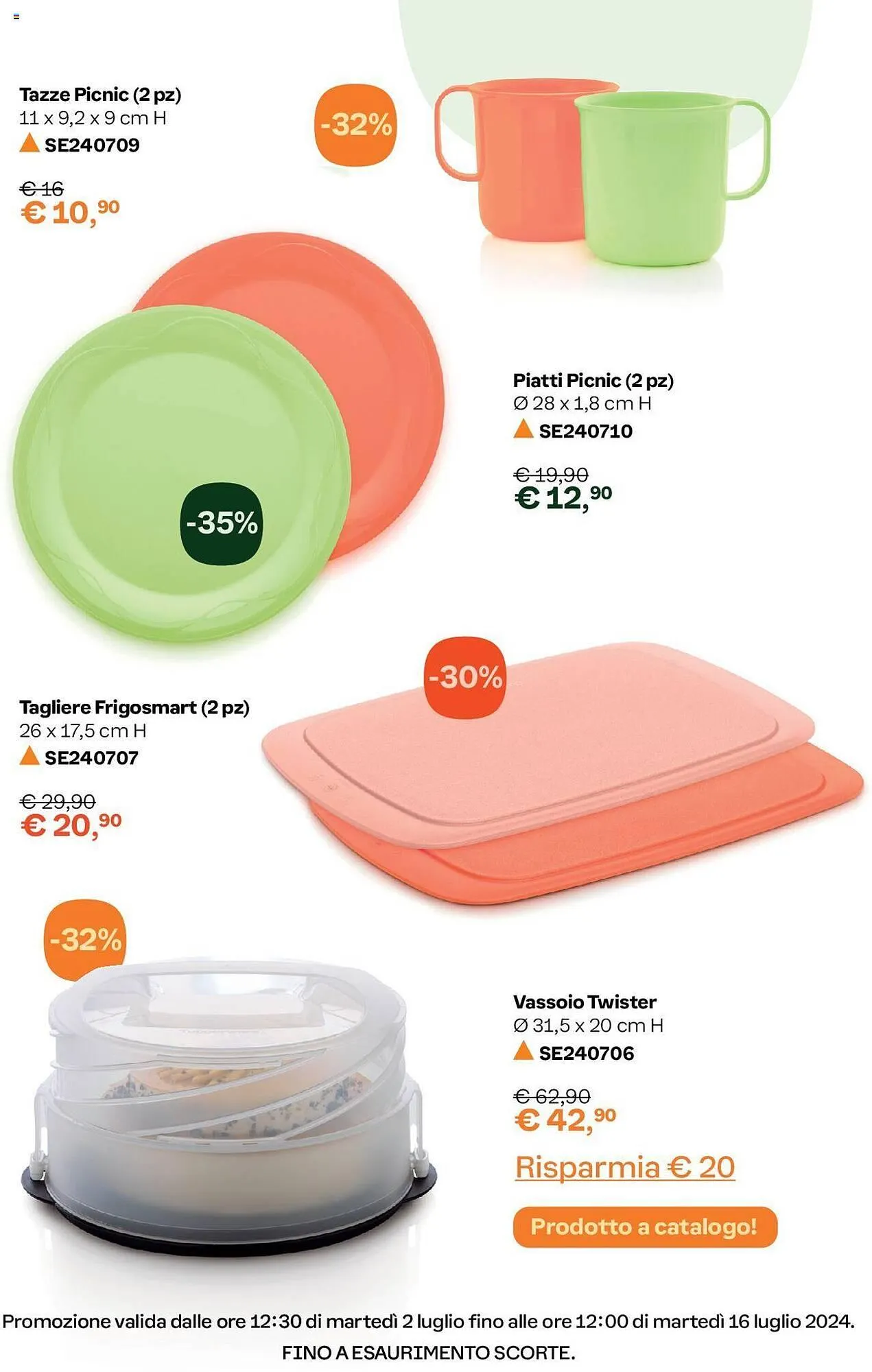 Volantino Tupperware da 2 luglio a 16 luglio di 2024 - Pagina del volantino 4