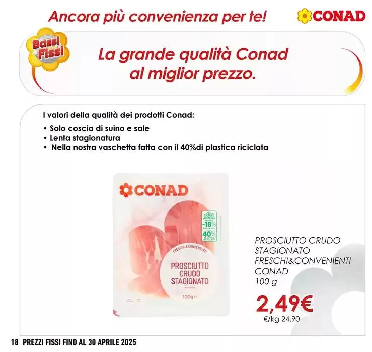 BASSI & FISSI da 2 gennaio a 30 aprile di 2025 - Pagina del volantino 18