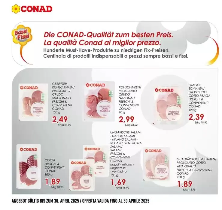 Prezzi a pezzi da 11 marzo a 24 marzo di 2025 - Pagina del volantino 24