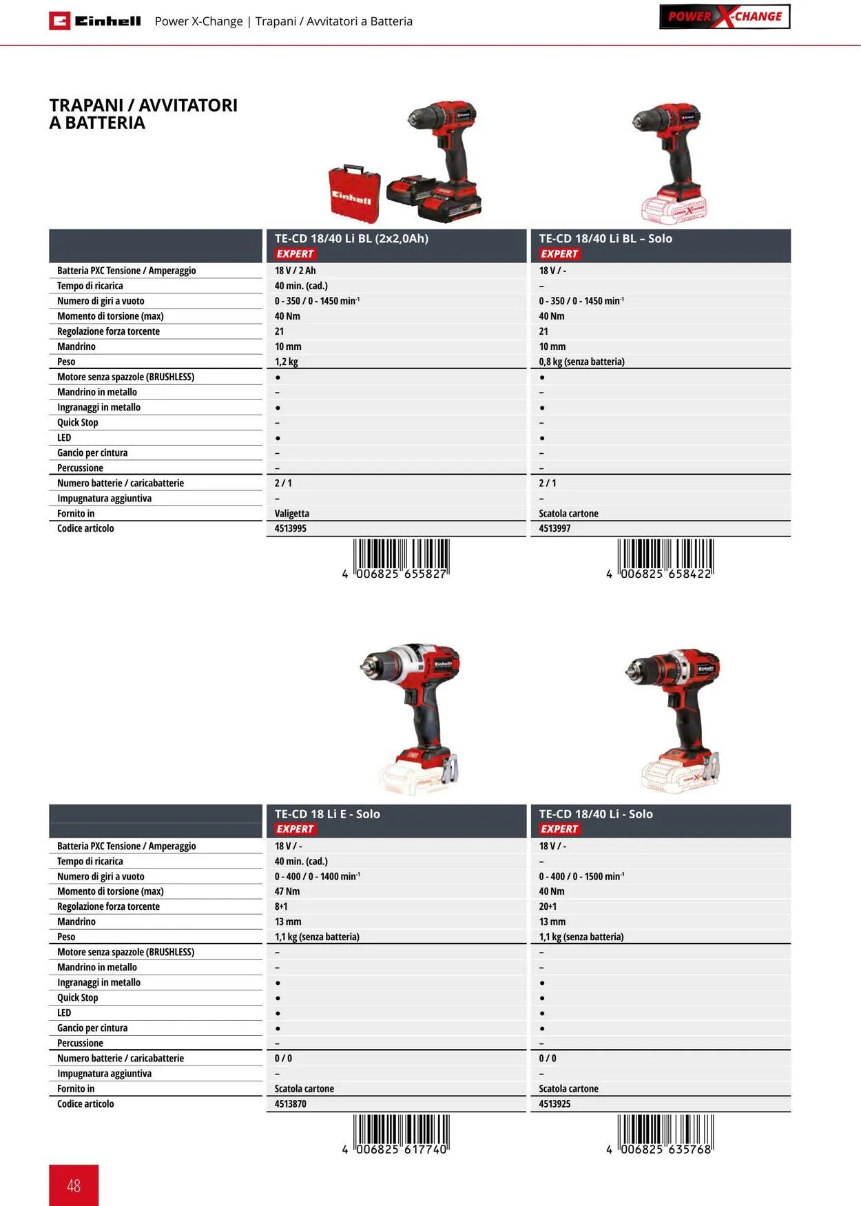 Einhell da 17 giugno a 17 dicembre di 2025 - Pagina del volantino 48