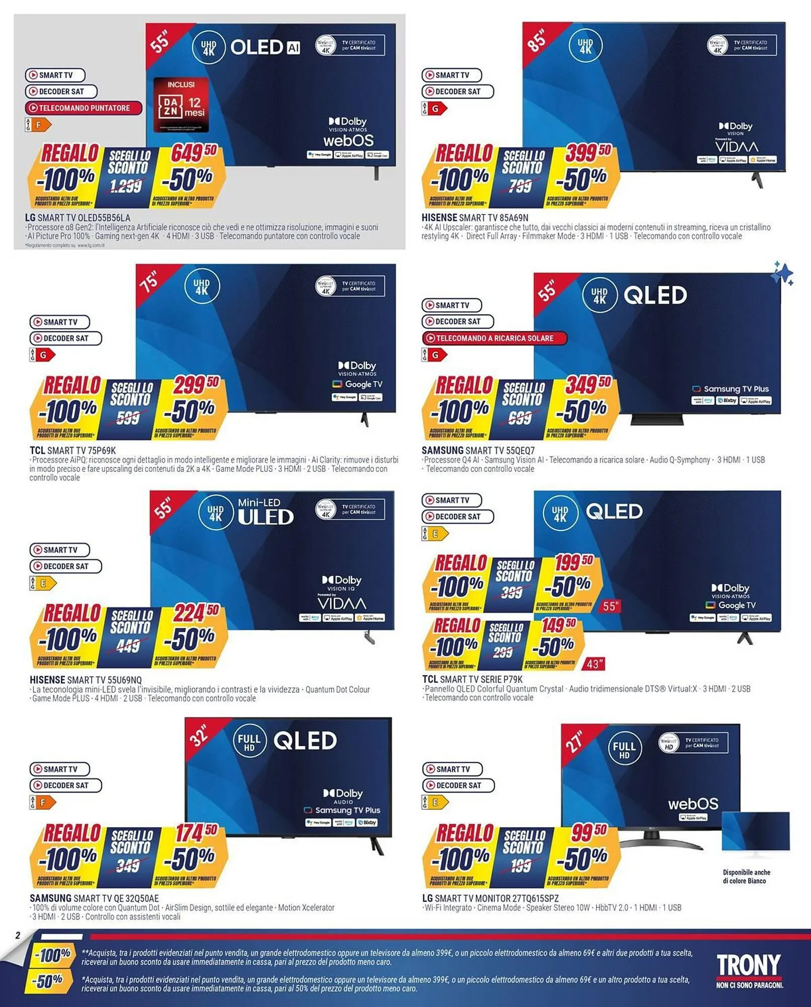 Volantino Trony da 3 luglio a 30 luglio di 2025 - Pagina del volantino 2