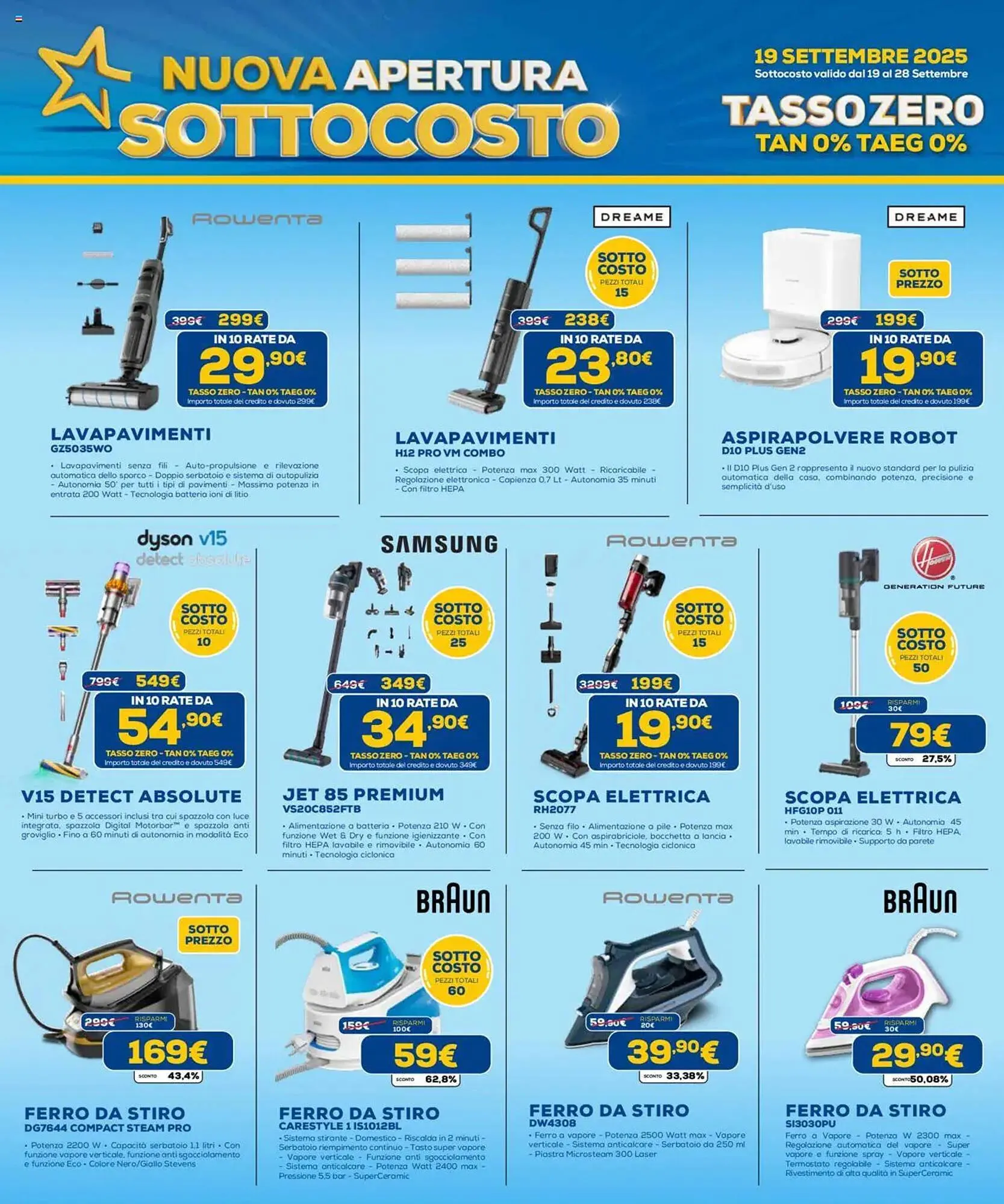 Volantino Euronics da 19 settembre a 28 settembre di 2025 - Pagina del volantino 12