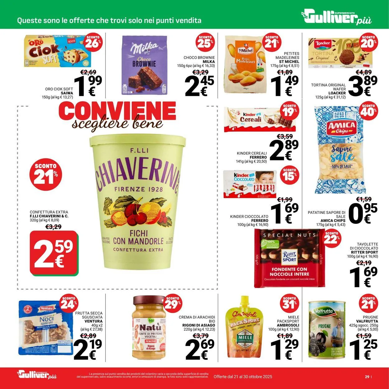 Gulliver Volantino attuale da 21 ottobre a 30 ottobre di 2025 - Pagina del volantino 29