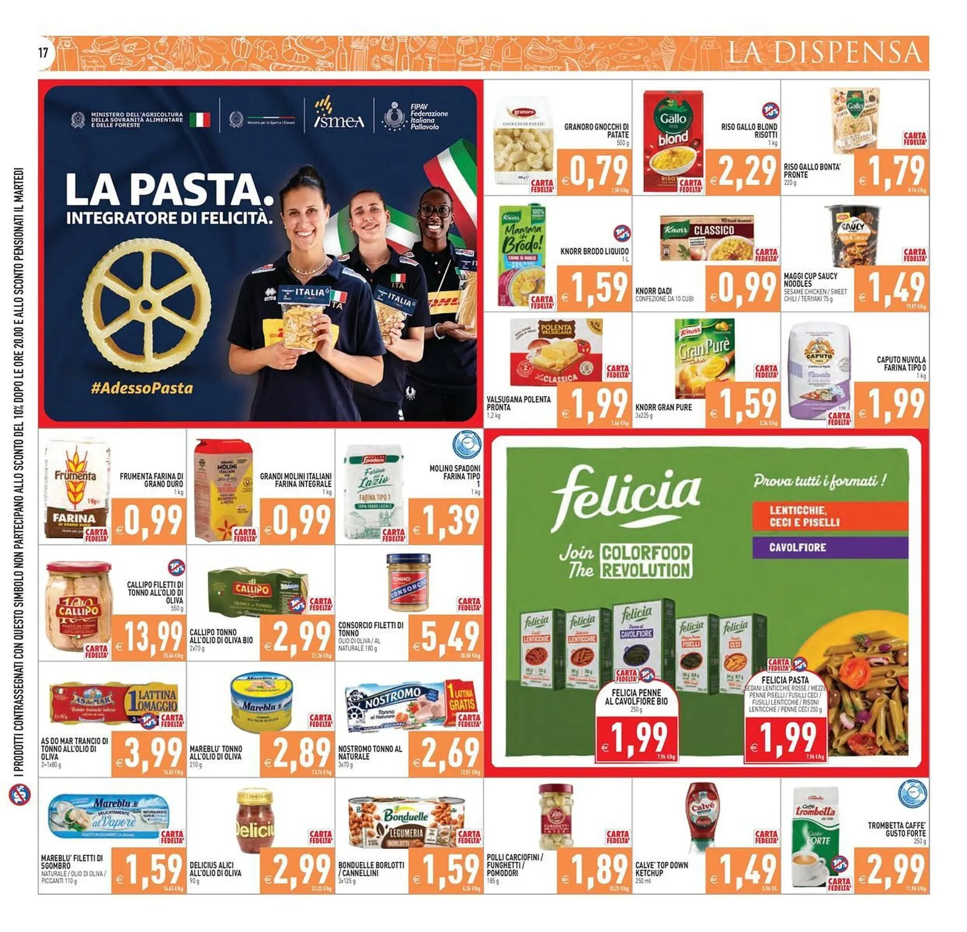 Volantino Supermercati Agorà da 29 ottobre a 6 novembre di 2025 - Pagina del volantino 17