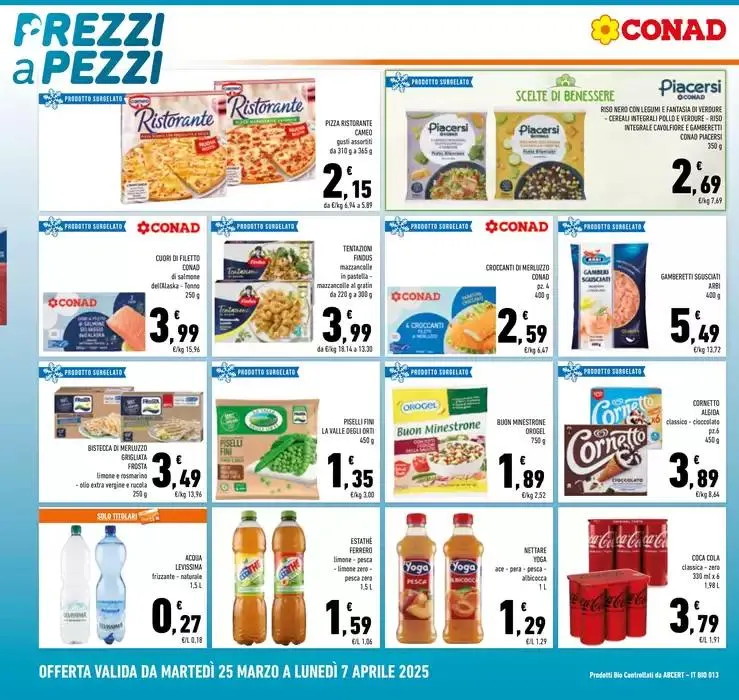 Prezzi a pezzi da 25 marzo a 7 aprile di 2025 - Pagina del volantino 20