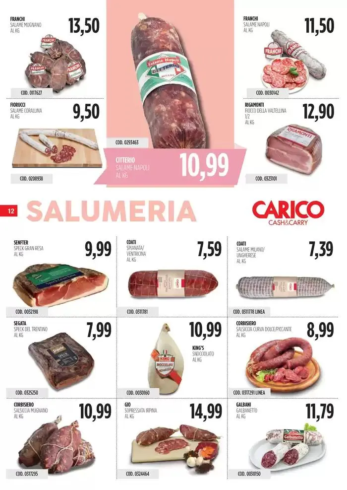 Offerte Carico Cash & Carry da 3 aprile a 21 aprile di 2025 - Pagina del volantino 12