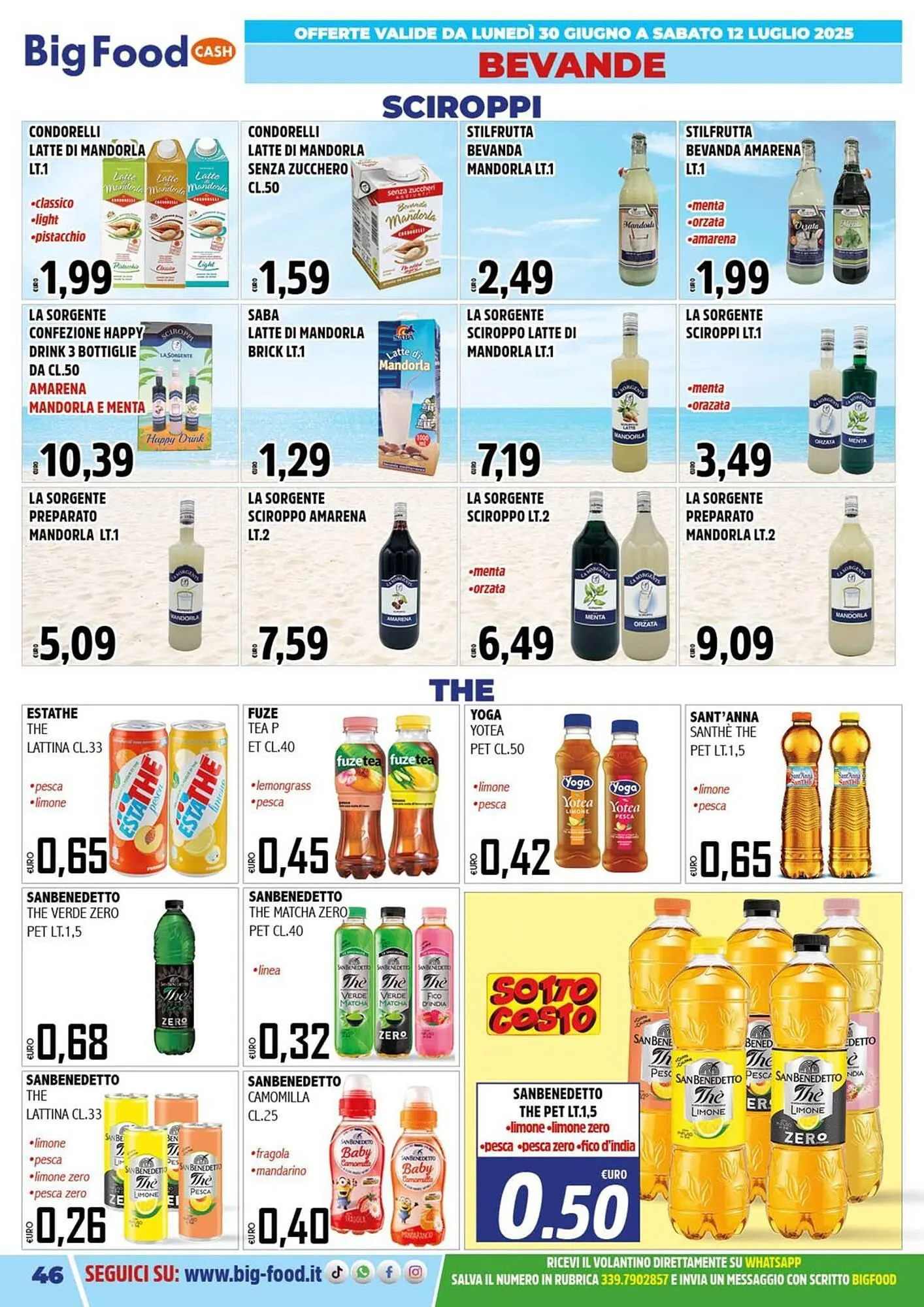 Volantino Big Food da 30 giugno a 12 luglio di 2025 - Pagina del volantino 46