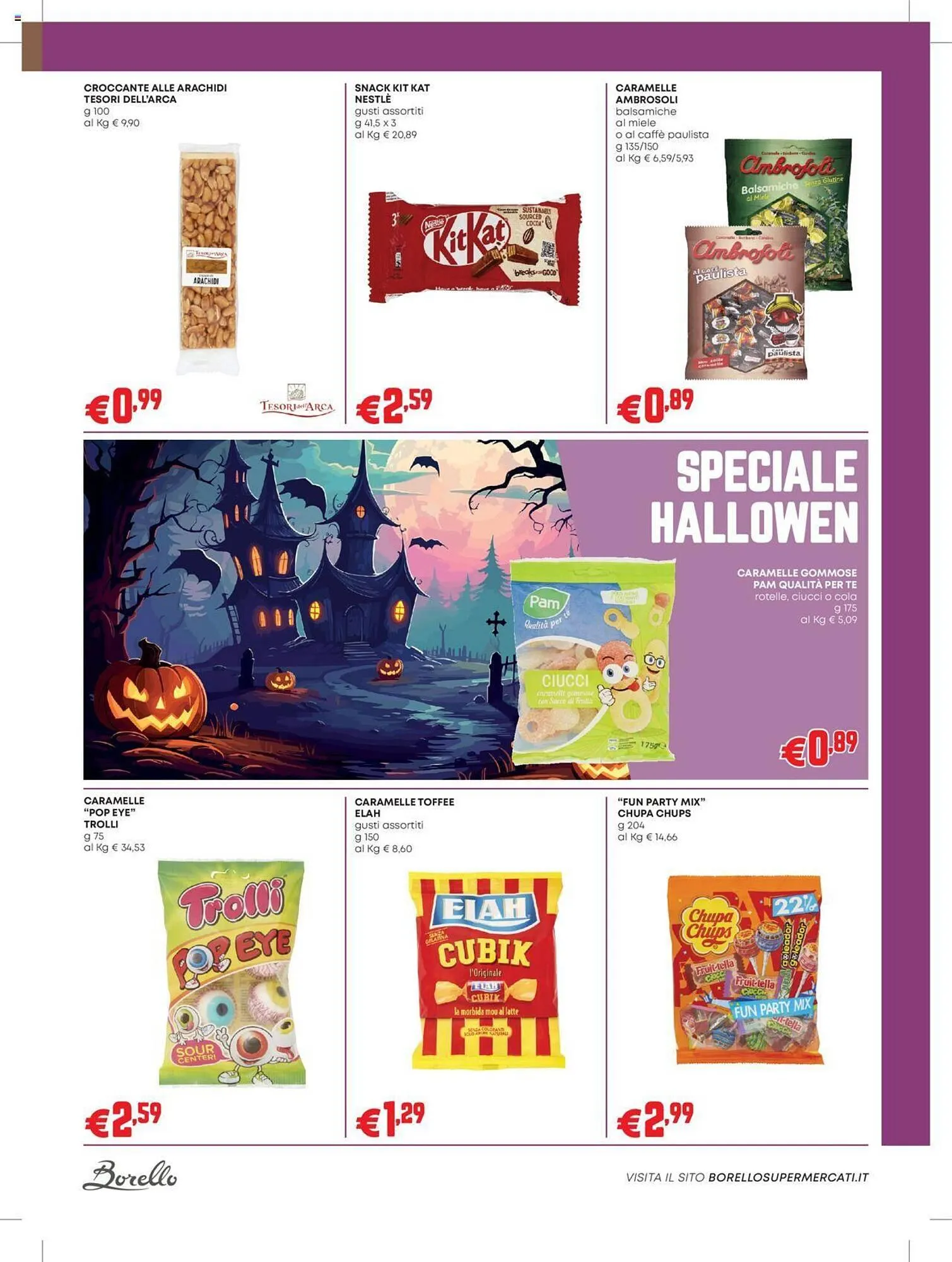 Volantino Borello Supermercati da 17 ottobre a 30 ottobre di 2024 - Pagina del volantino 7