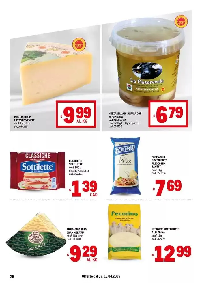 Offerte per te -Area 4 da 7 aprile a 16 aprile di 2025 - Pagina del volantino 26