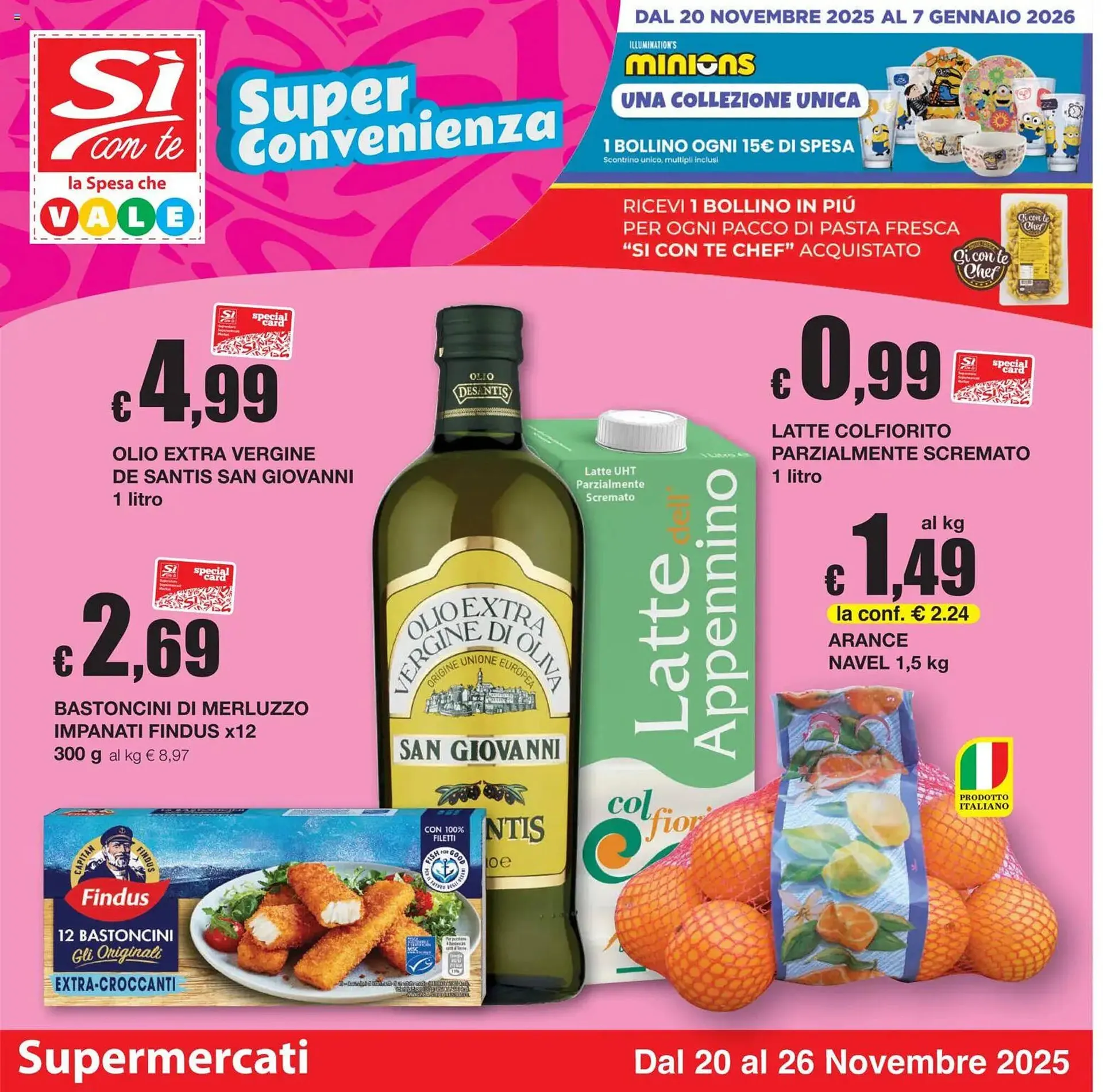 Volantino Sì con te da 20 novembre a 26 novembre di 2025 - Pagina del volantino 1