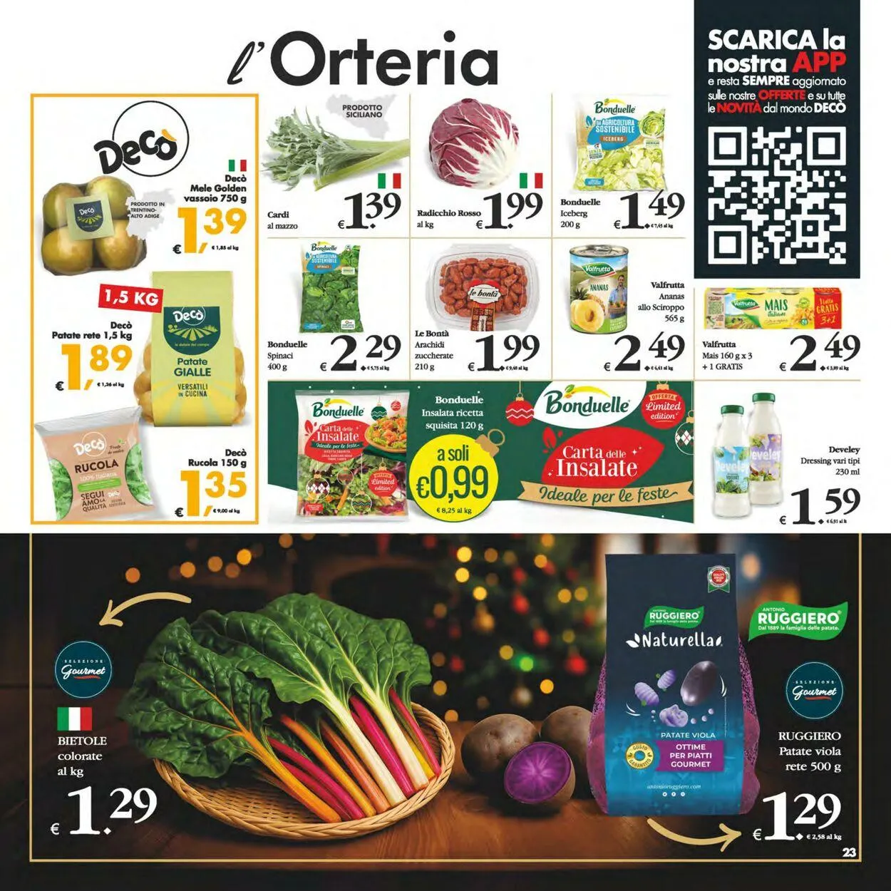 Deco Volantino attuale da 16 dicembre a 27 dicembre di 2025 - Pagina del volantino 23
