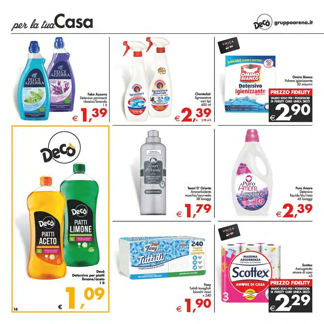 Deco Volantino attuale da 1 agosto a 11 agosto di 2025 - Pagina del volantino 16