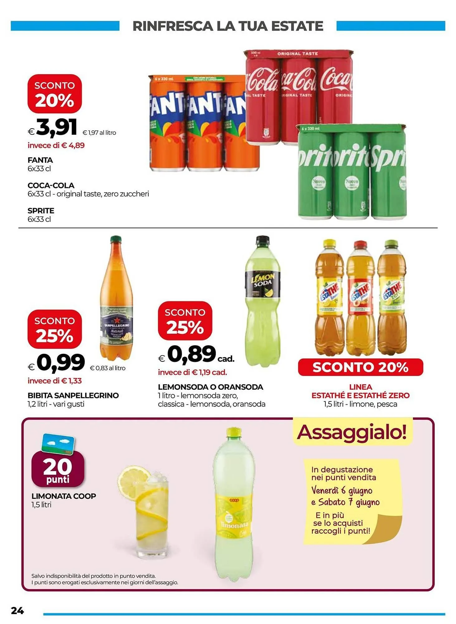 Volantino Unicoop da 5 giugno a 18 giugno di 2025 - Pagina del volantino 24