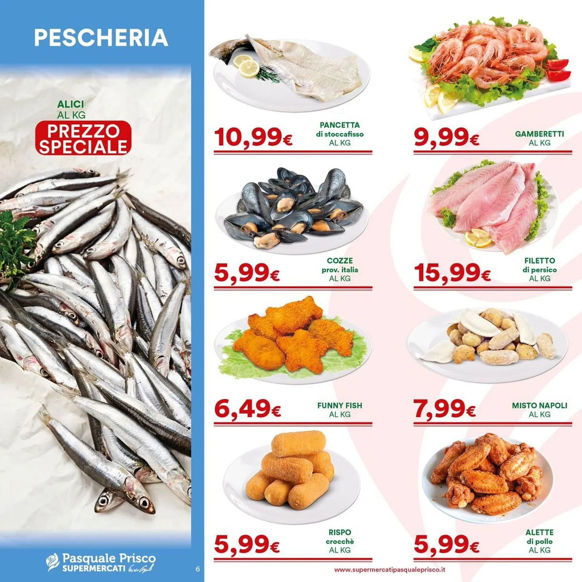 Volantino Supermercati Pasquale Prisco da 16 febbraio a 1 marzo di 2026 - Pagina del volantino 6