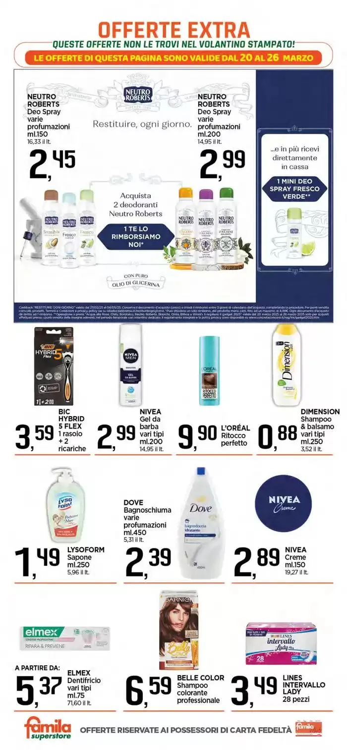 Extra sconto 20% e oltre da 20 marzo a 26 marzo di 2025 - Pagina del volantino 25