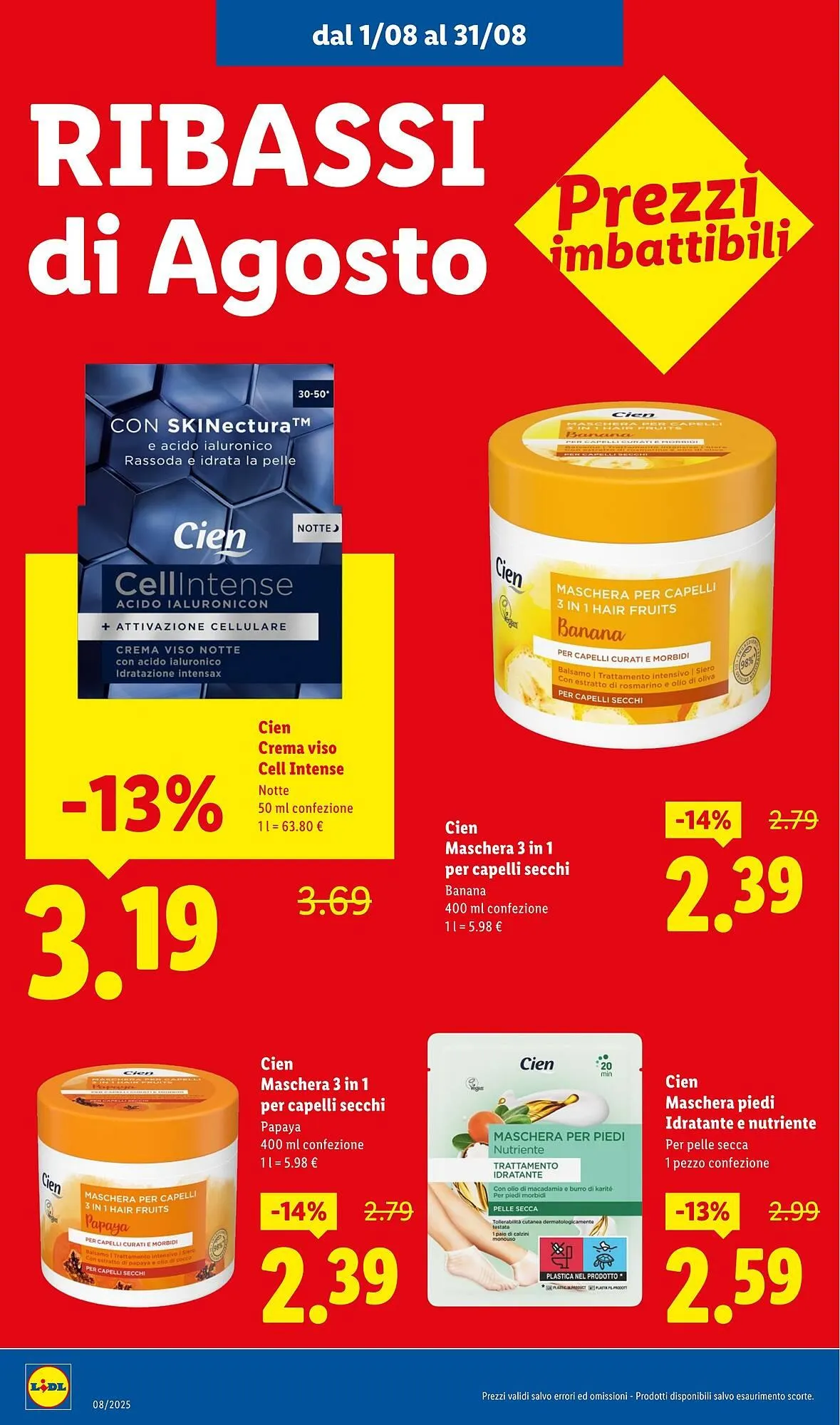 Volantino Lidl da 1 agosto a 31 agosto di 2025 - Pagina del volantino 14