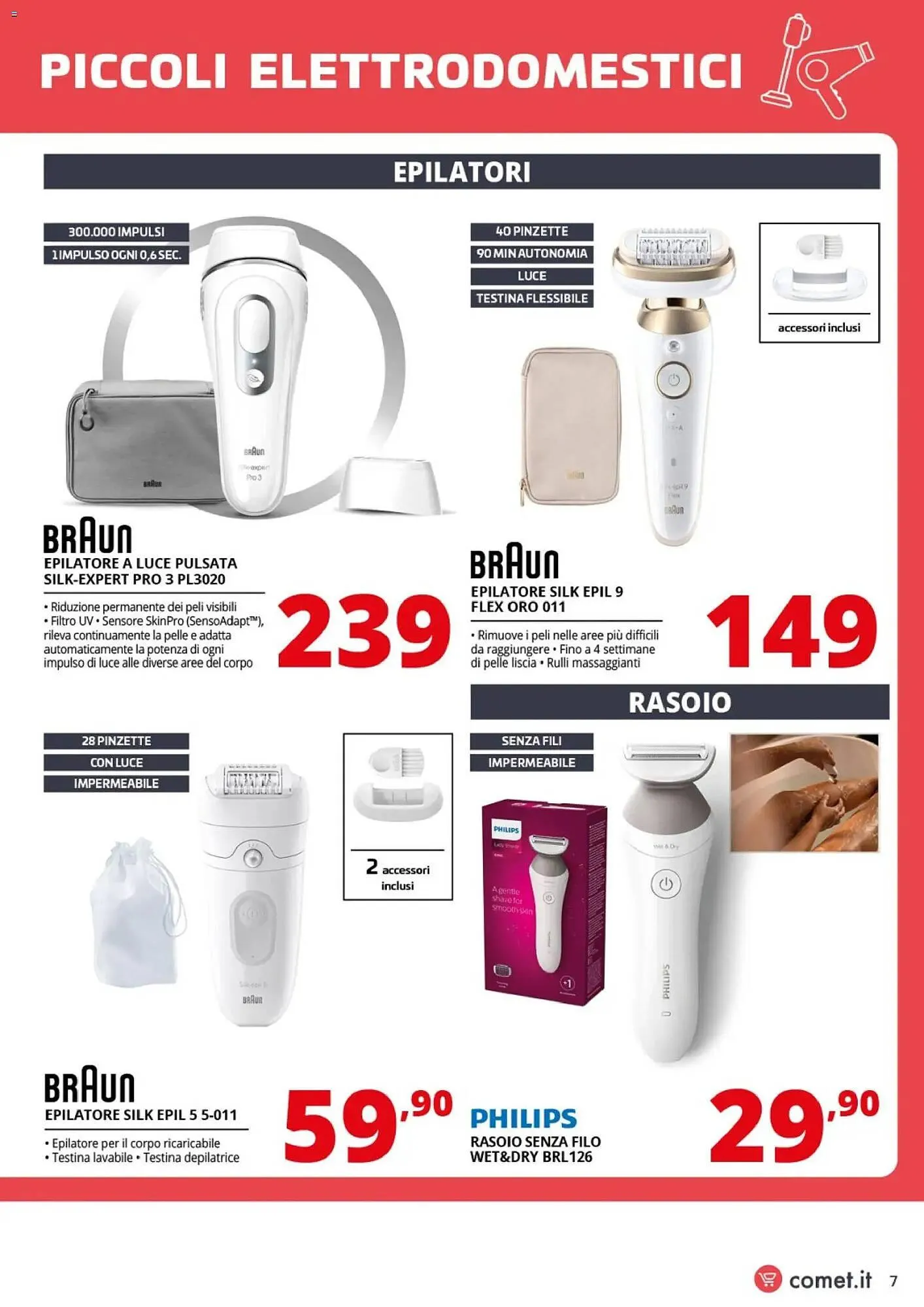 Volantino Comet da 20 febbraio a 4 marzo di 2026 - Pagina del volantino 7