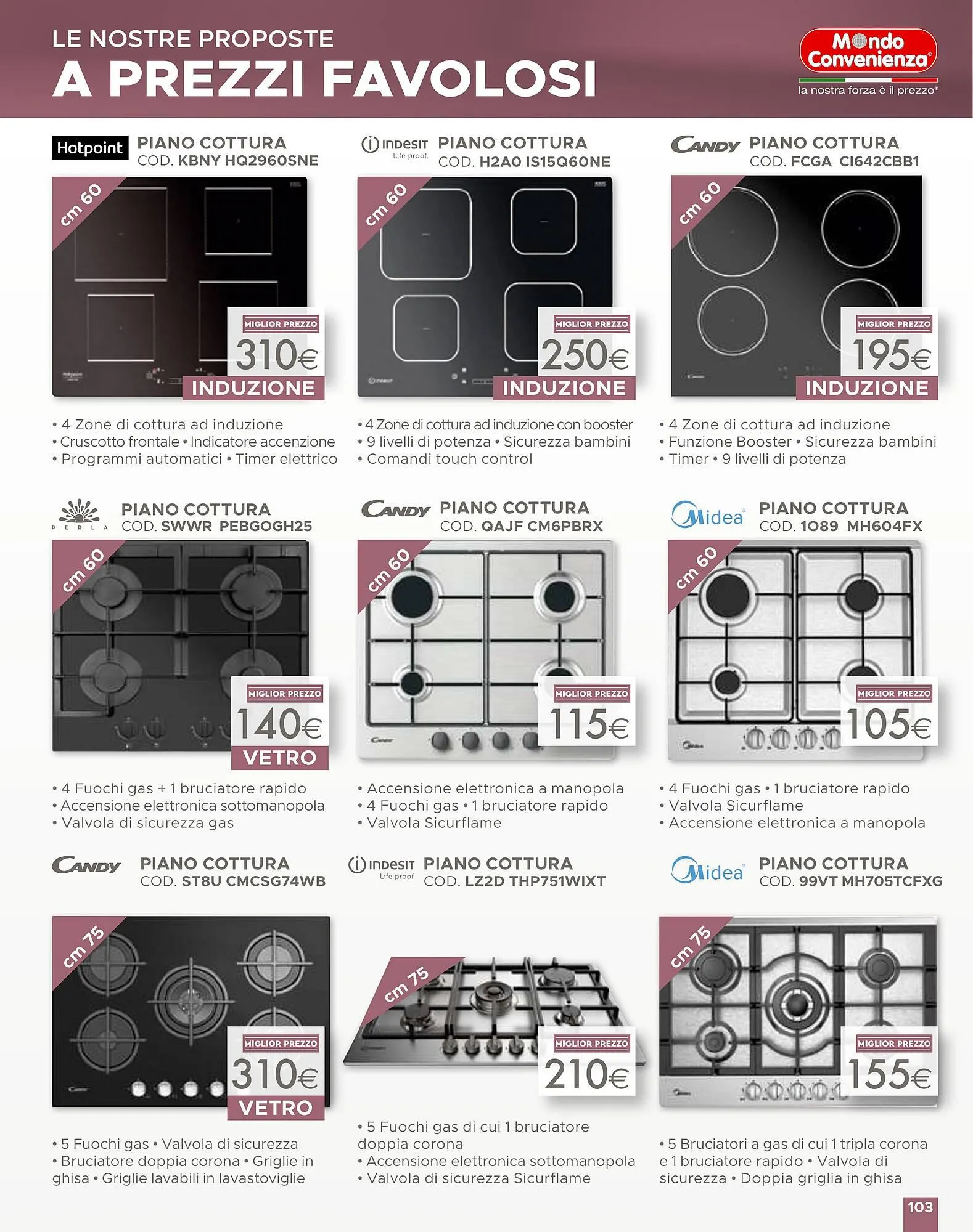 Volantino Mondo Convenienza da 1 aprile a 1 settembre di 2024 - Pagina del volantino 103