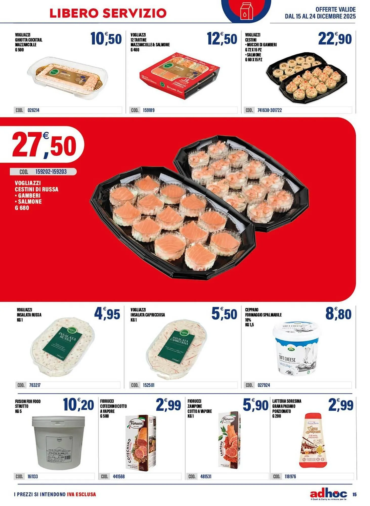 Volantino Adhoc da 15 dicembre a 24 dicembre di 2025 - Pagina del volantino 15