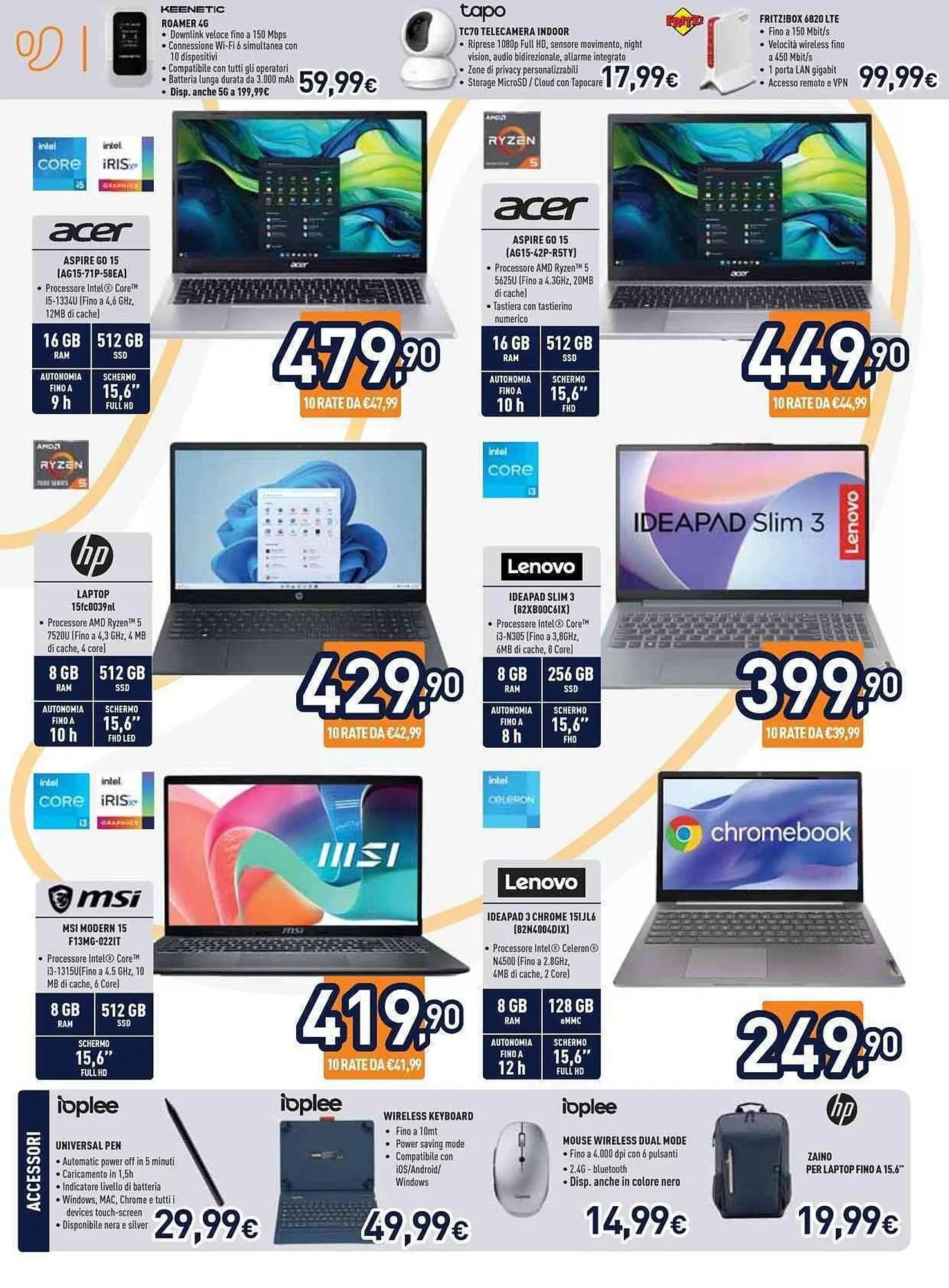 Volantino Unieuro da 17 settembre a 3 ottobre di 2025 - Pagina del volantino 24