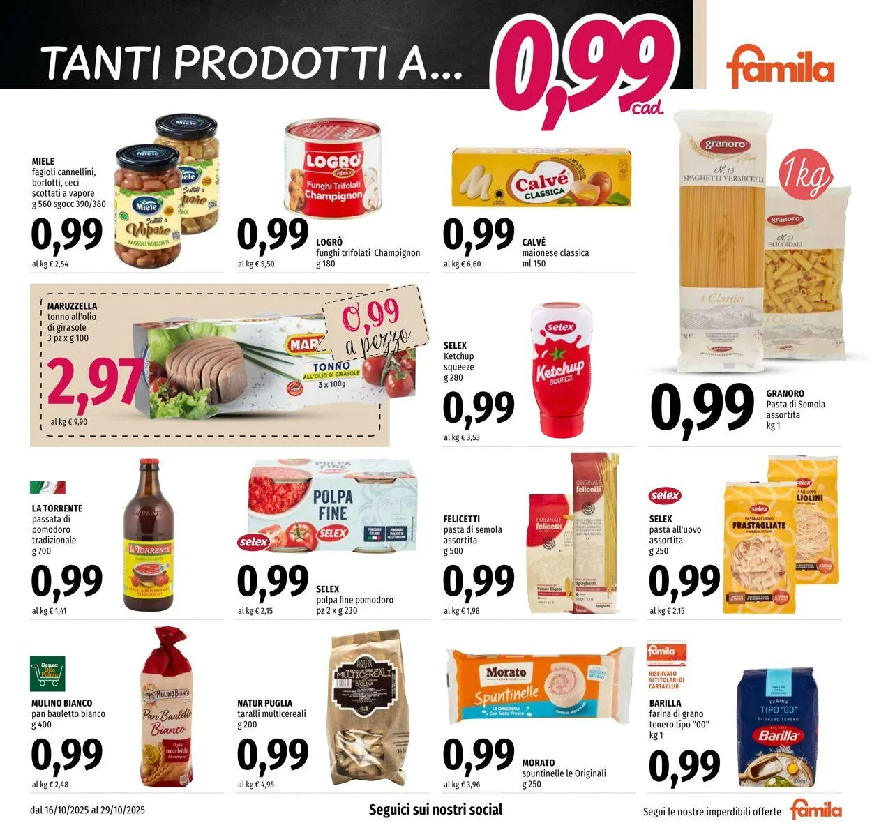 Famila Volantino attuale da 16 ottobre a 29 ottobre di 2025 - Pagina del volantino 3
