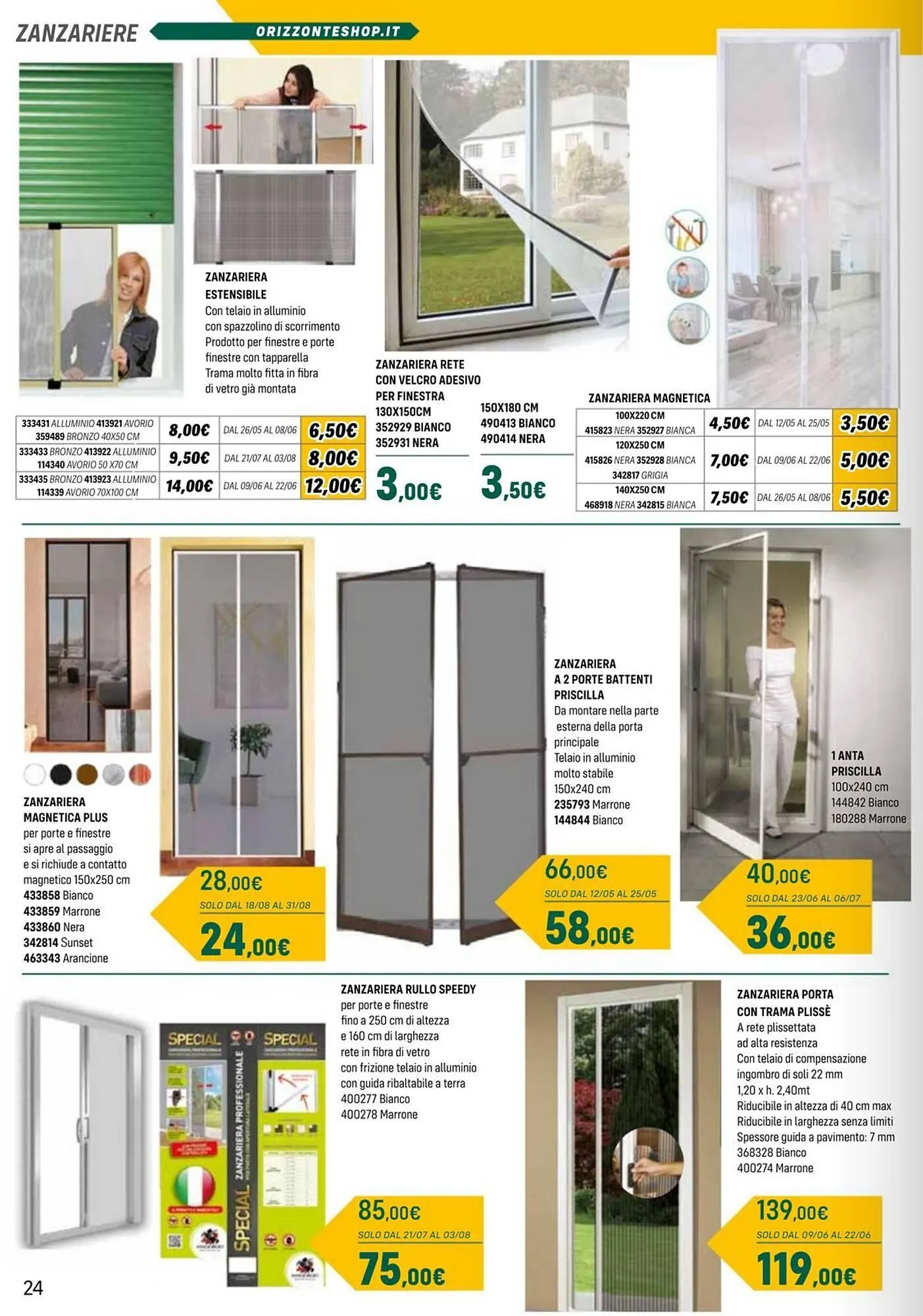 Volantino Orizzonte da 25 aprile a 12 ottobre di 2025 - Pagina del volantino 24