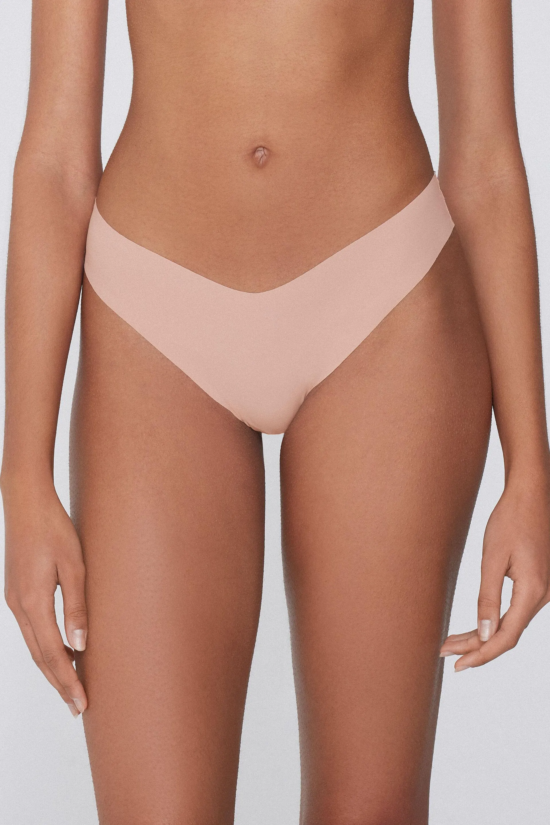 Slip Brasiliano Sgambato Taglio Vivo in Microfibra