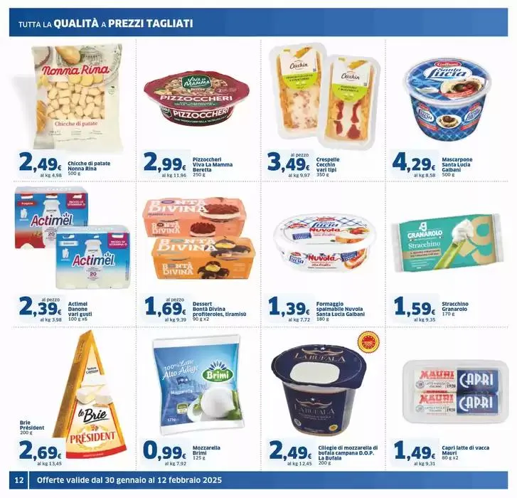 Sconti altissimi + Si Chef!, Sigma da 30 gennaio a 12 febbraio di 2025 - Pagina del volantino 12