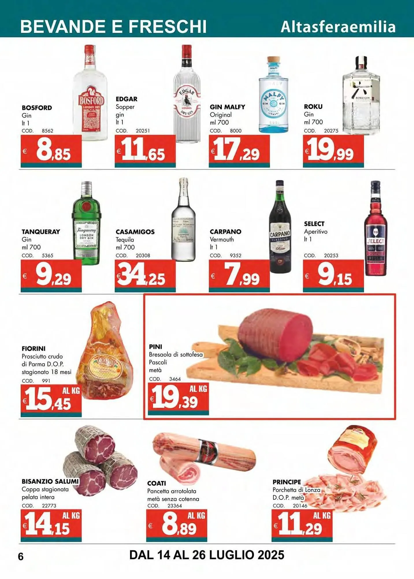 Volantino Altasfera da 14 luglio a 26 luglio di 2025 - Pagina del volantino 6