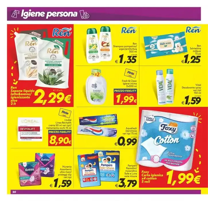 Super risparmio! da 28 gennaio a 6 febbraio di 2025 - Pagina del volantino 20