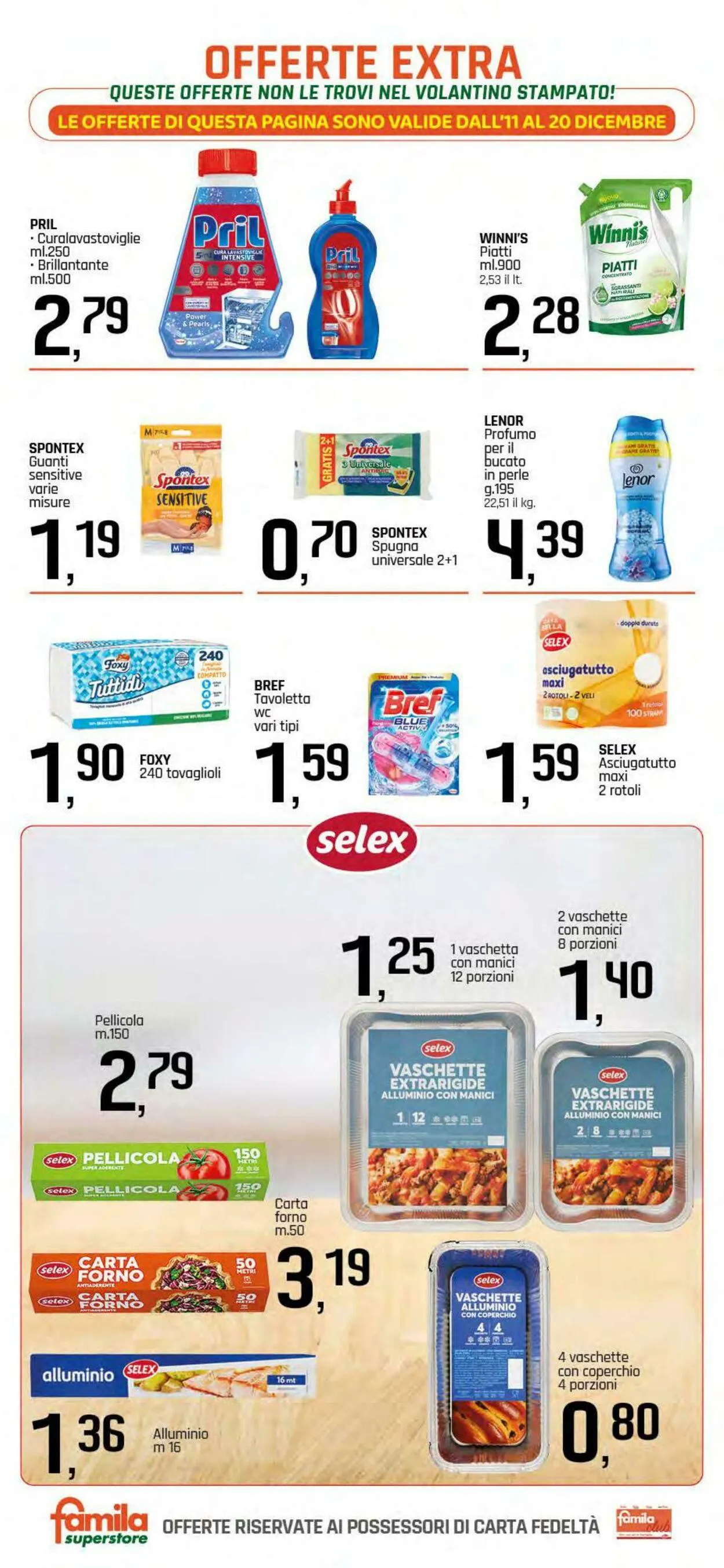 Famila Volantino attuale da 11 dicembre a 20 dicembre di 2025 - Pagina del volantino 34