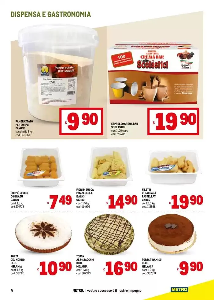 Sapori d'Italia -Lazio da 6 marzo a 2 aprile di 2025 - Pagina del volantino 9