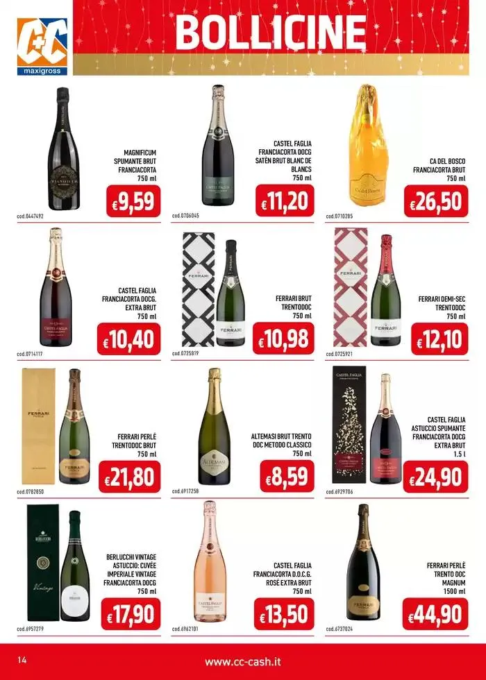 Catalogo C+C da 2 dicembre a 31 dicembre di 2024 - Pagina del volantino 14