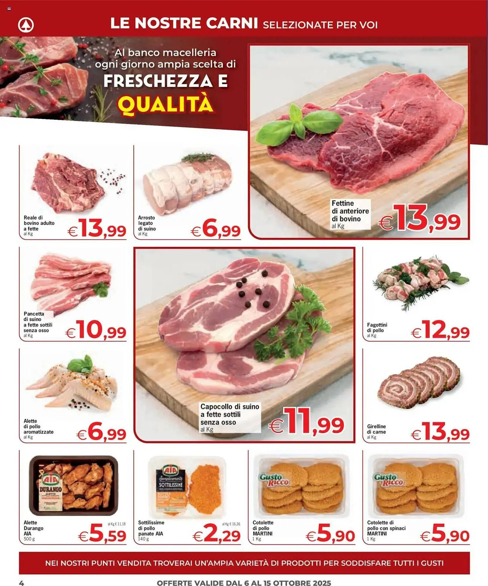 Volantino Eurospar da 6 ottobre a 15 ottobre di 2025 - Pagina del volantino 4