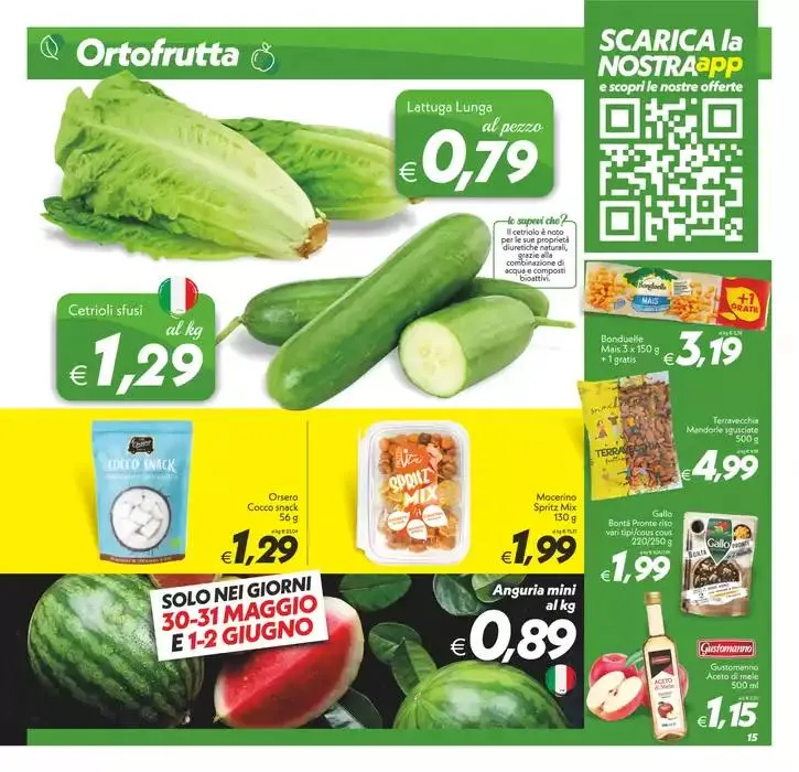 Prezzi da urlo! da 23 maggio a 2 giugno di 2025 - Pagina del volantino 15
