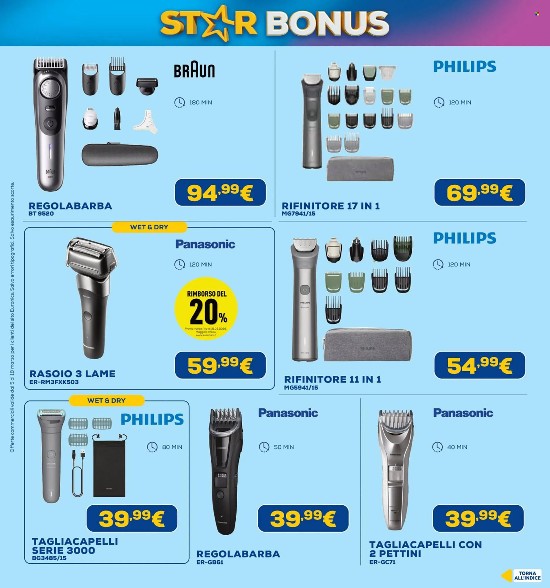 Volantino Euronics da 5 marzo a 18 marzo di 2026 - Pagina del volantino 45