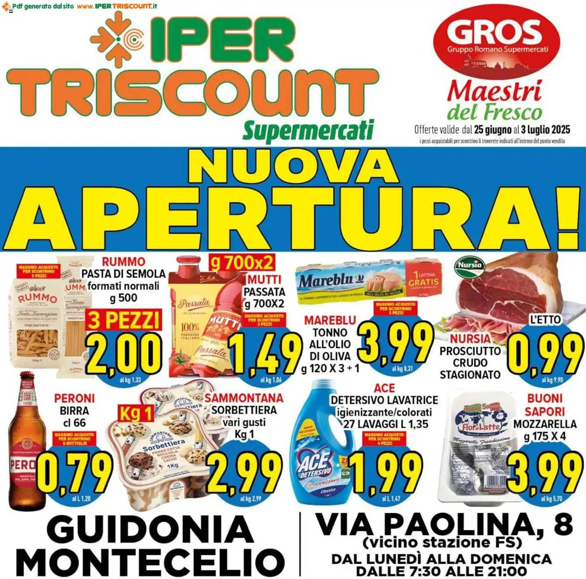 Volantino Iper Triscount - 1