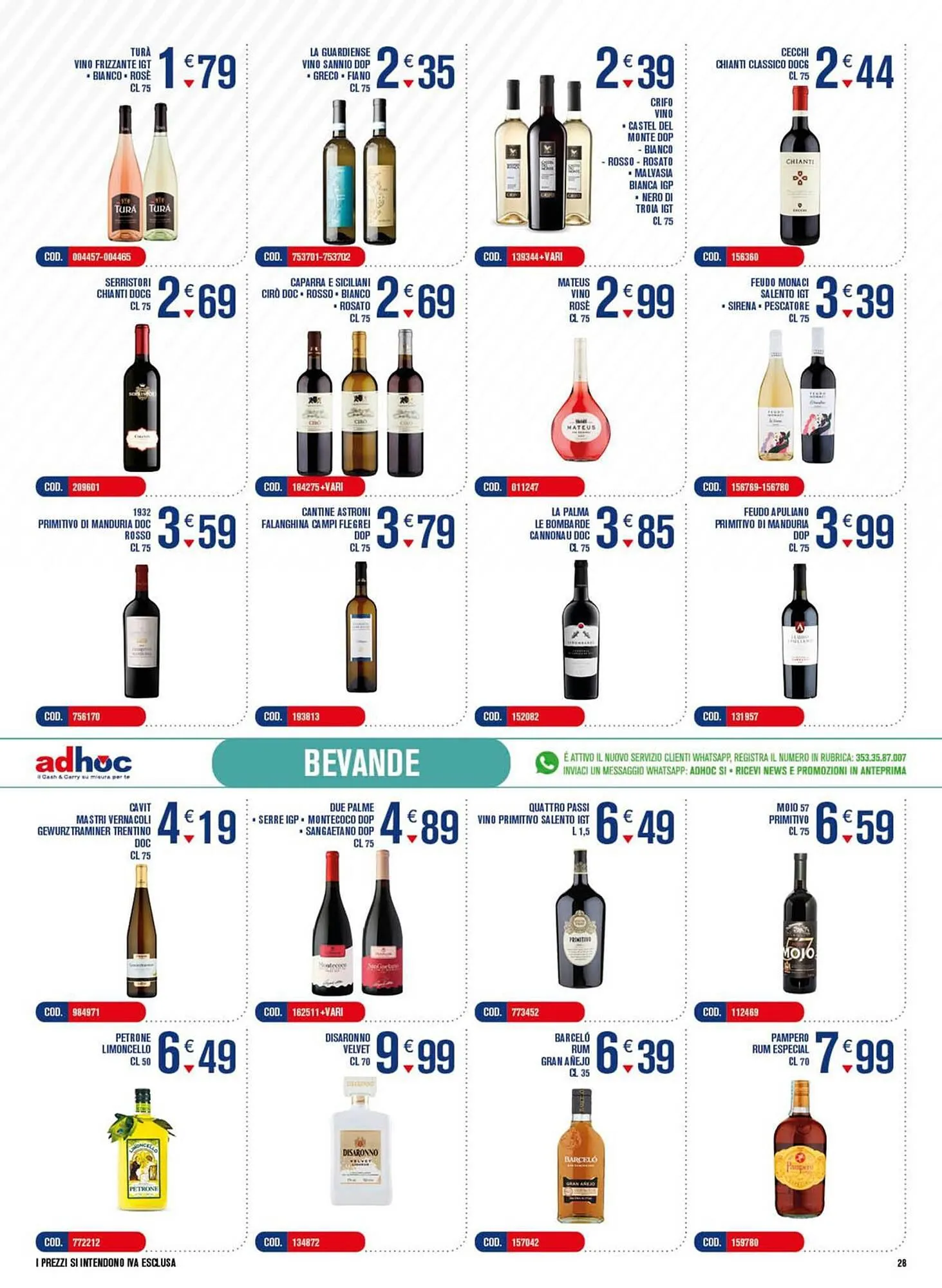 Volantino Adhoc da 15 aprile a 28 aprile di 2024 - Pagina del volantino 28