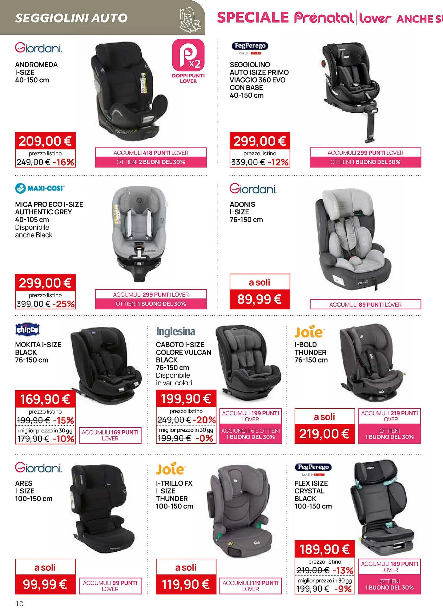 Volantino Prenatal da 9 ottobre a 10 novembre di 2025 - Pagina del volantino 10