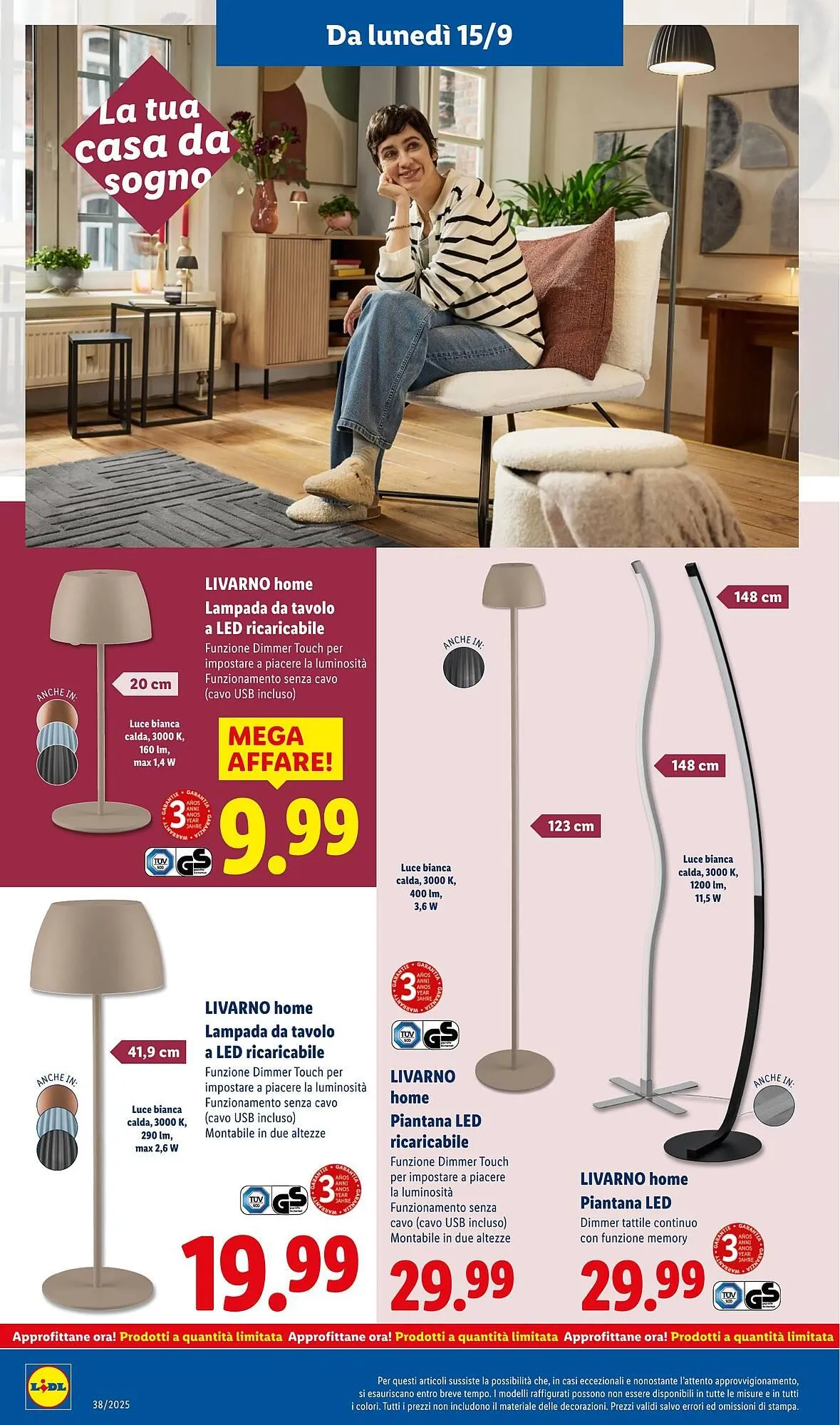 Volantino Lidl da 15 settembre a 21 settembre di 2025 - Pagina del volantino 36