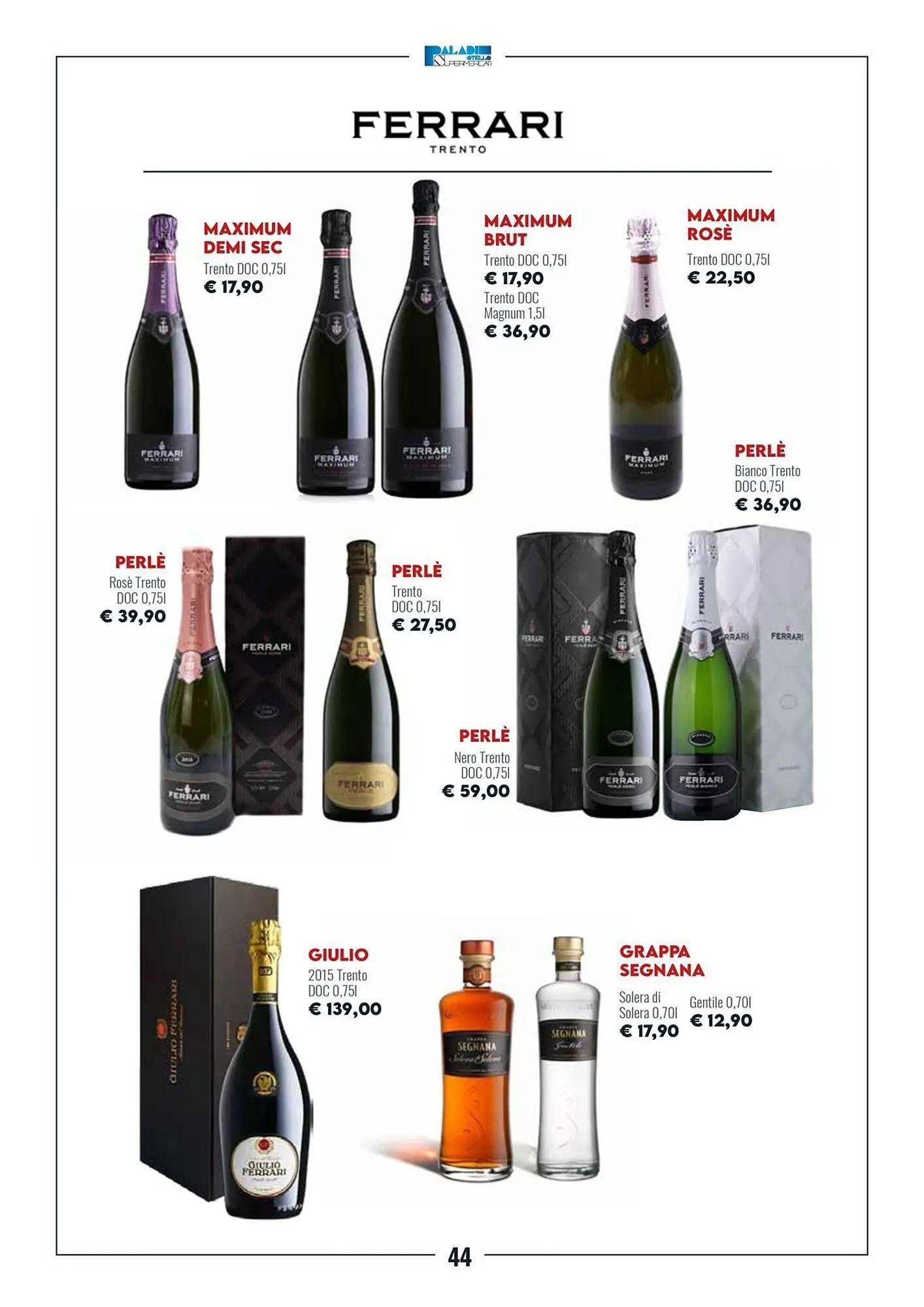 Volantino Paladini Otello Supermercato da 1 dicembre a 31 dicembre di 2025 - Pagina del volantino 44