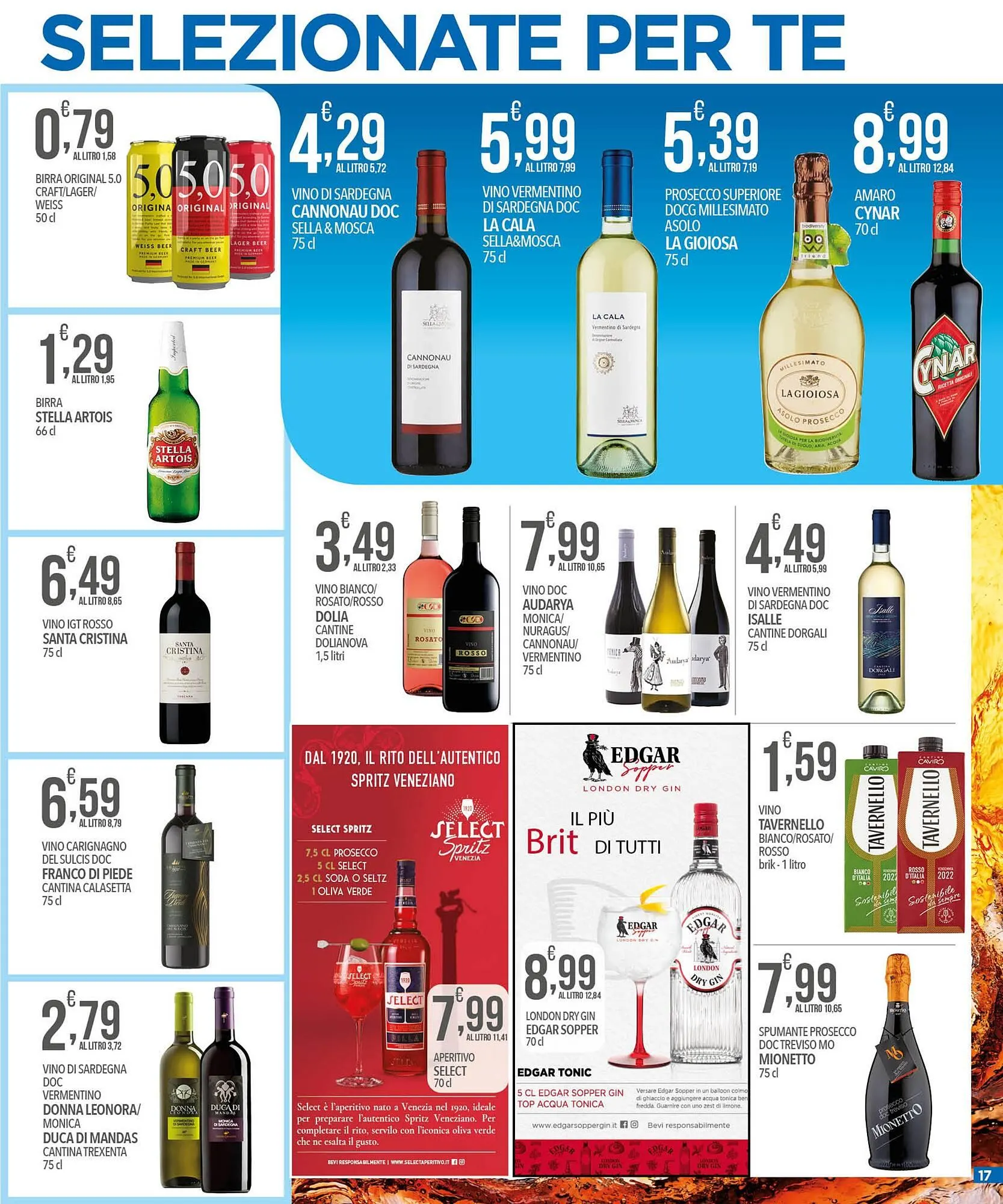 Volantino Iper Romagnolo da 23 settembre a 1 ottobre di 2024 - Pagina del volantino 17