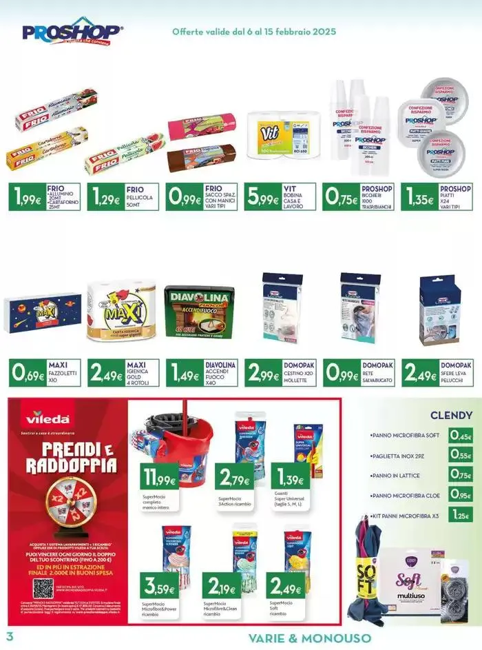 Appuntamento con la convenienza  da 6 febbraio a 15 febbraio di 2025 - Pagina del volantino 4