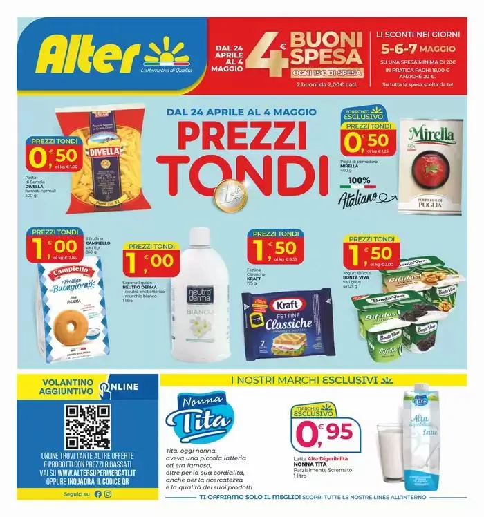 Prezzi tondi  - 1