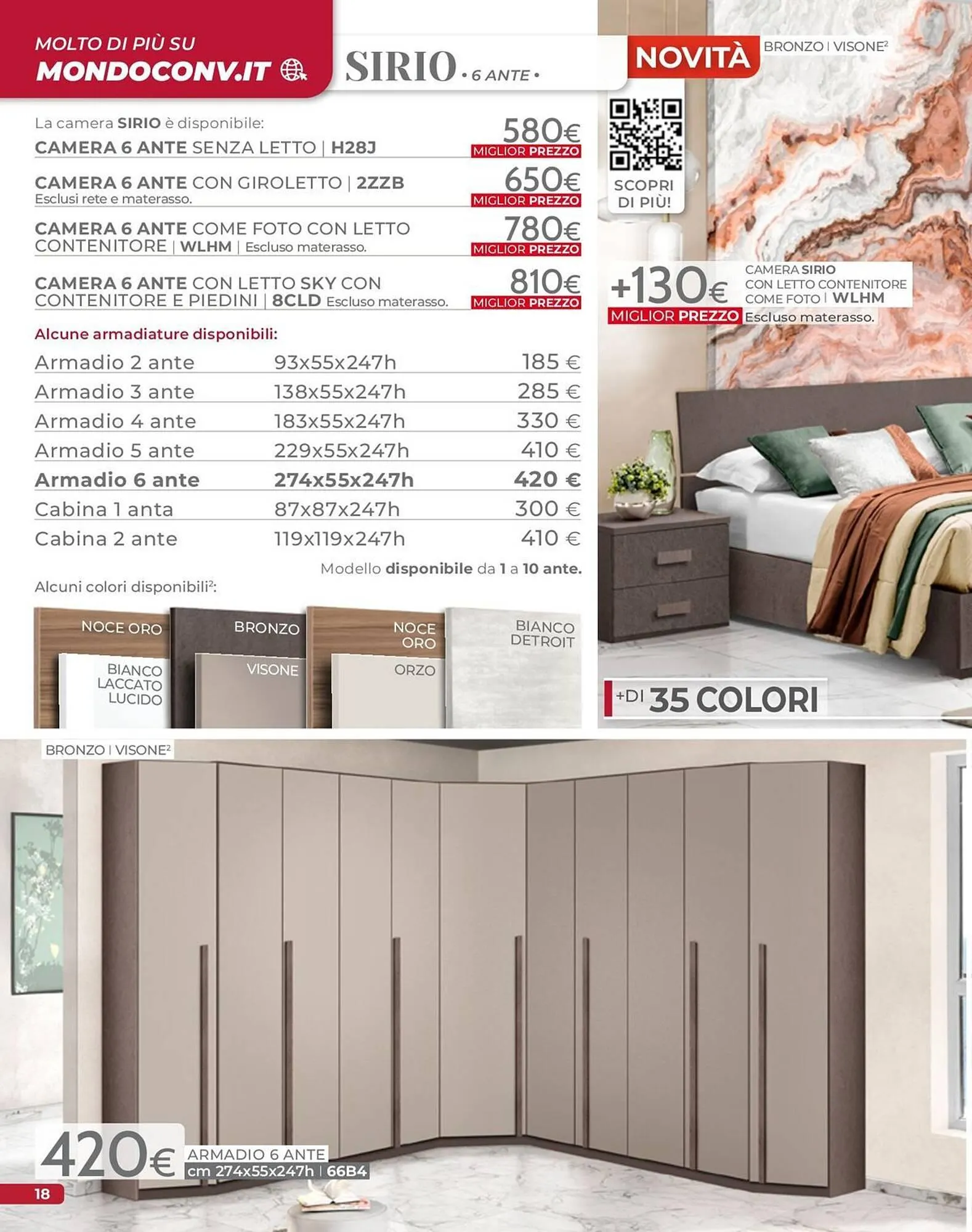 volantino Mondo Convenienza da 1 settembre a 31 dicembre di 2025 - Pagina del volantino 20